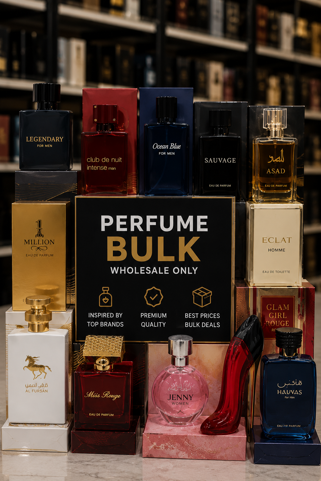 Mixed Perfume Wholesale